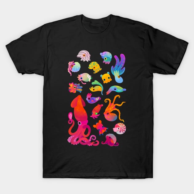 Cephalopod T-Shirt by pikaole